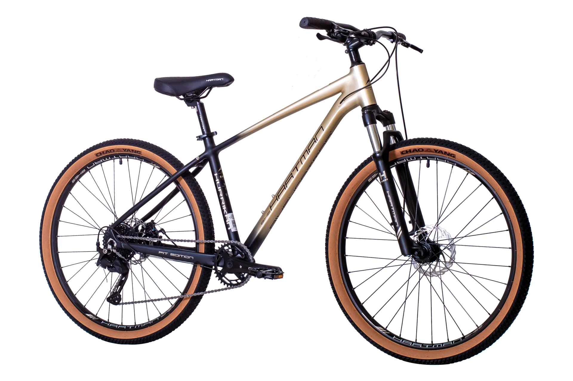 27.5" Hurrikan PRO — Schwarz / Gold — Bild 4