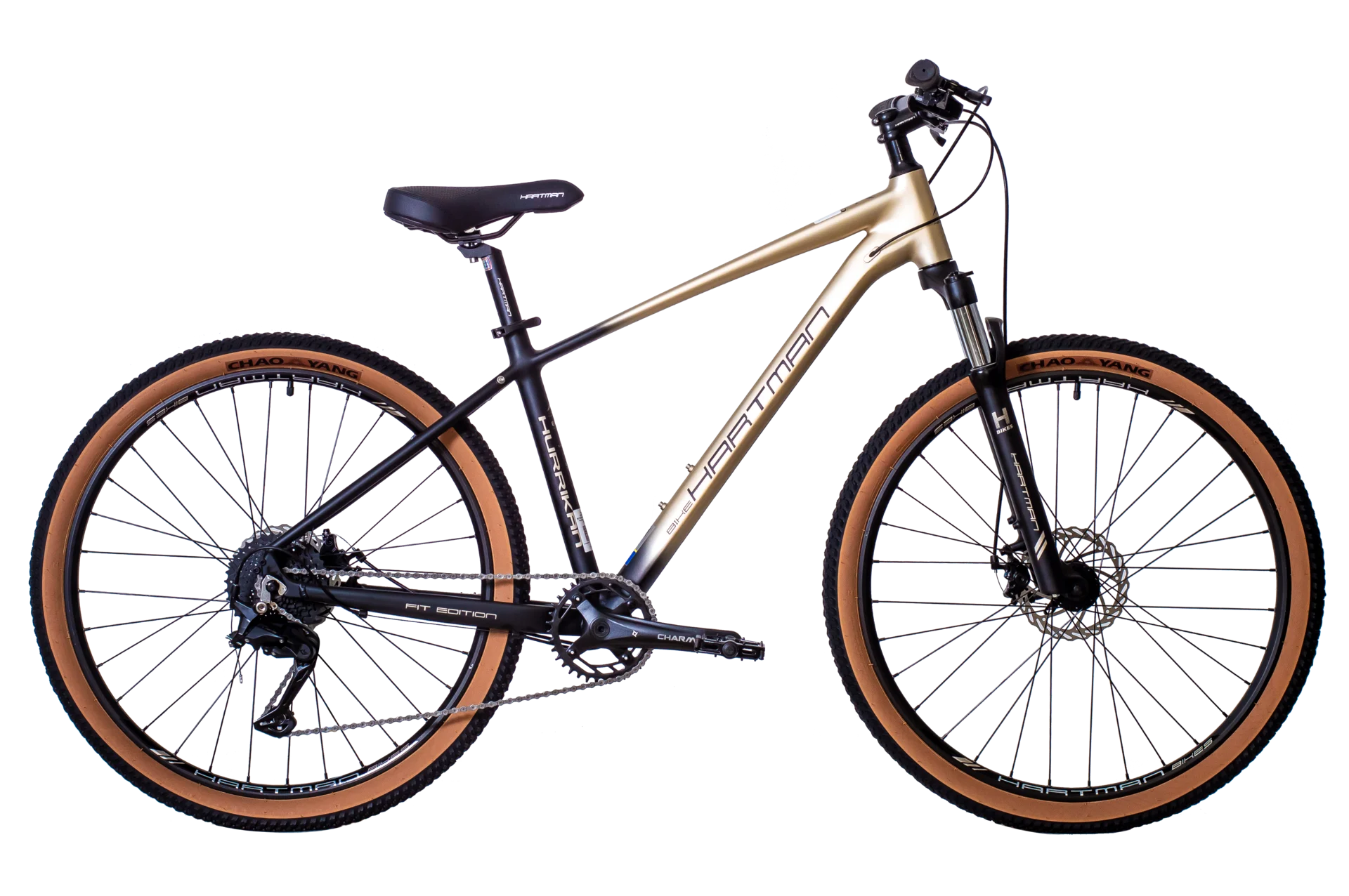 27.5" Hurrikan PRO — Schwarz / Gold — Bild 3